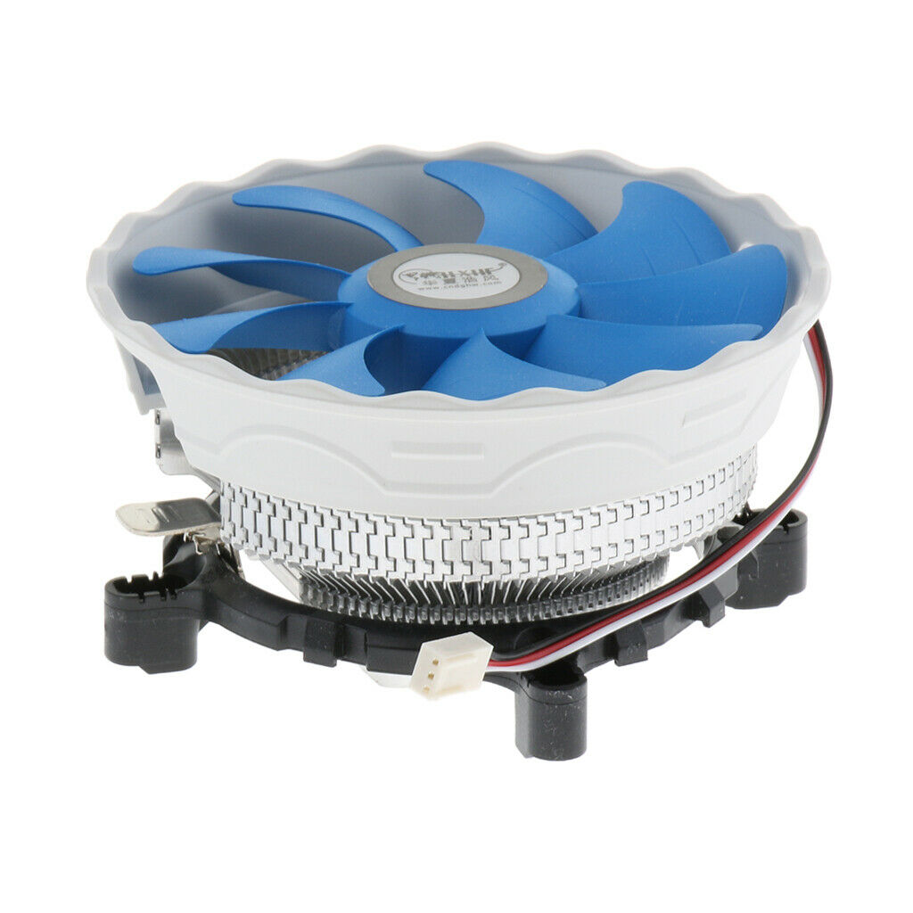 Aluminum 12cm CPU Cooler With Cooling Fan Radiator Heatsink For Intel 775