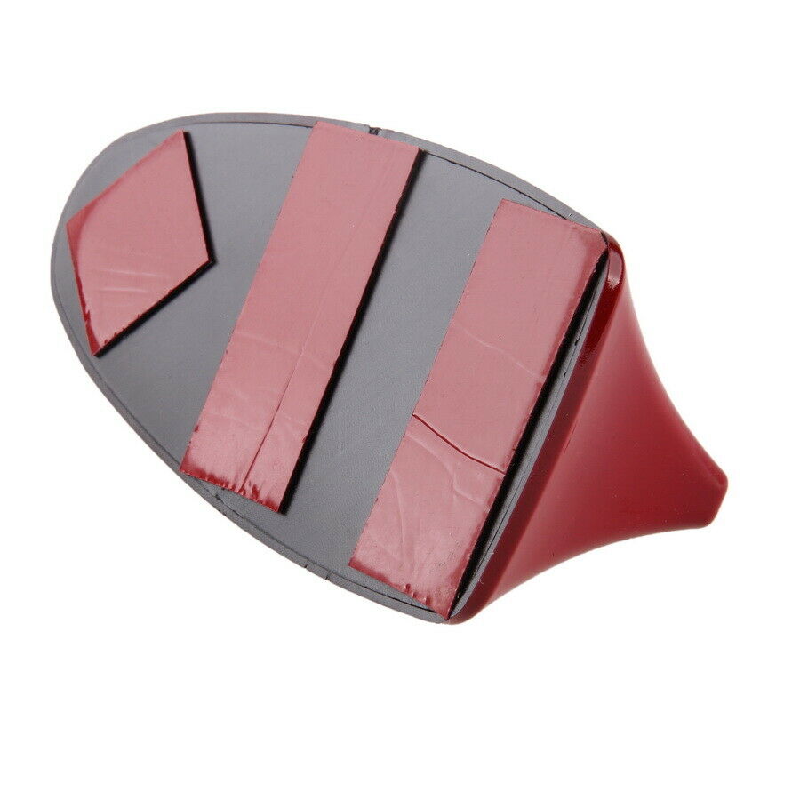 Red Shark Fin Style Antenna Roof SUV Car Universal Aerial FM/AM Radio Signal