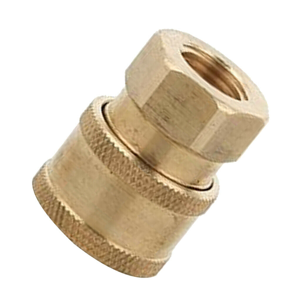 4-Pack Pressure Washer Hose Connector 1/4" G Quick Coupler Male & Female