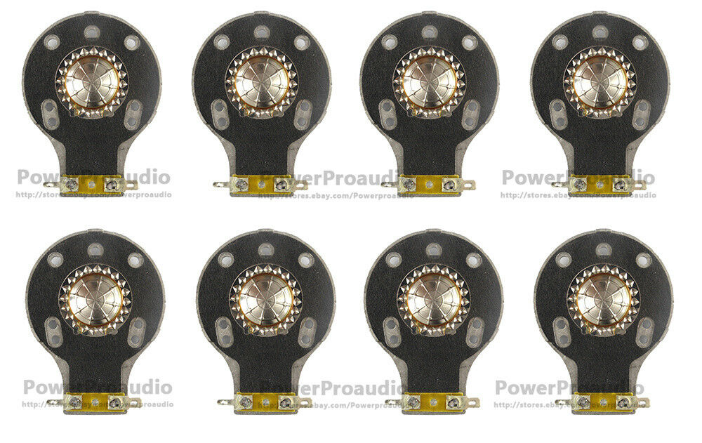 8x Replacement for JBL 2412 JRX100 JRX112 JRX115 JRX125 Metal Horn Diaphragm