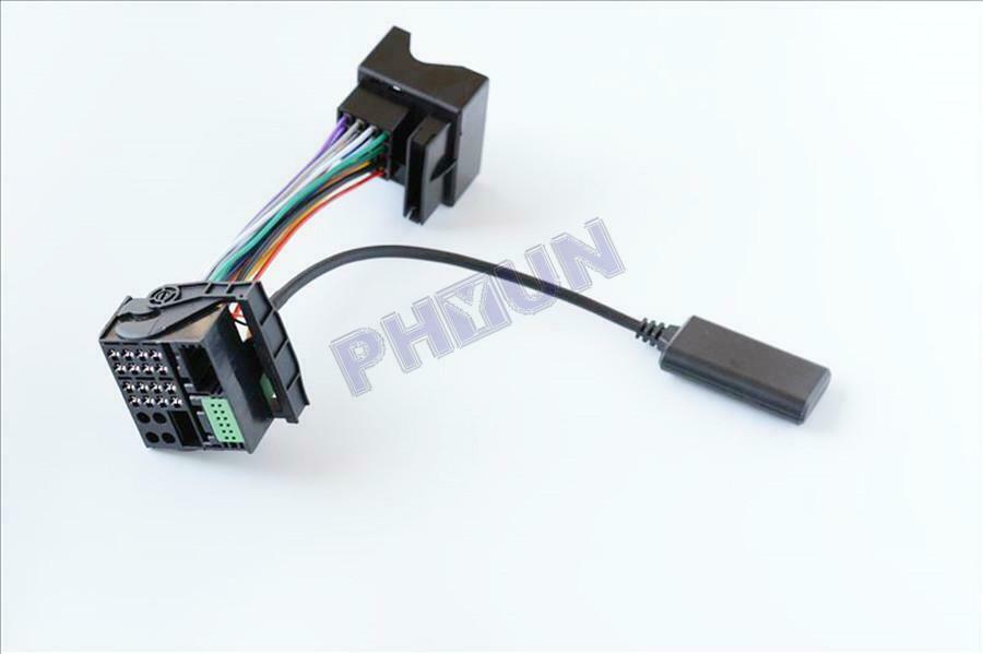 12Pin Car Audio Bluetooth Aux Adapter For Mercedes CLC SLK SL 2008 Comand NTG2.5