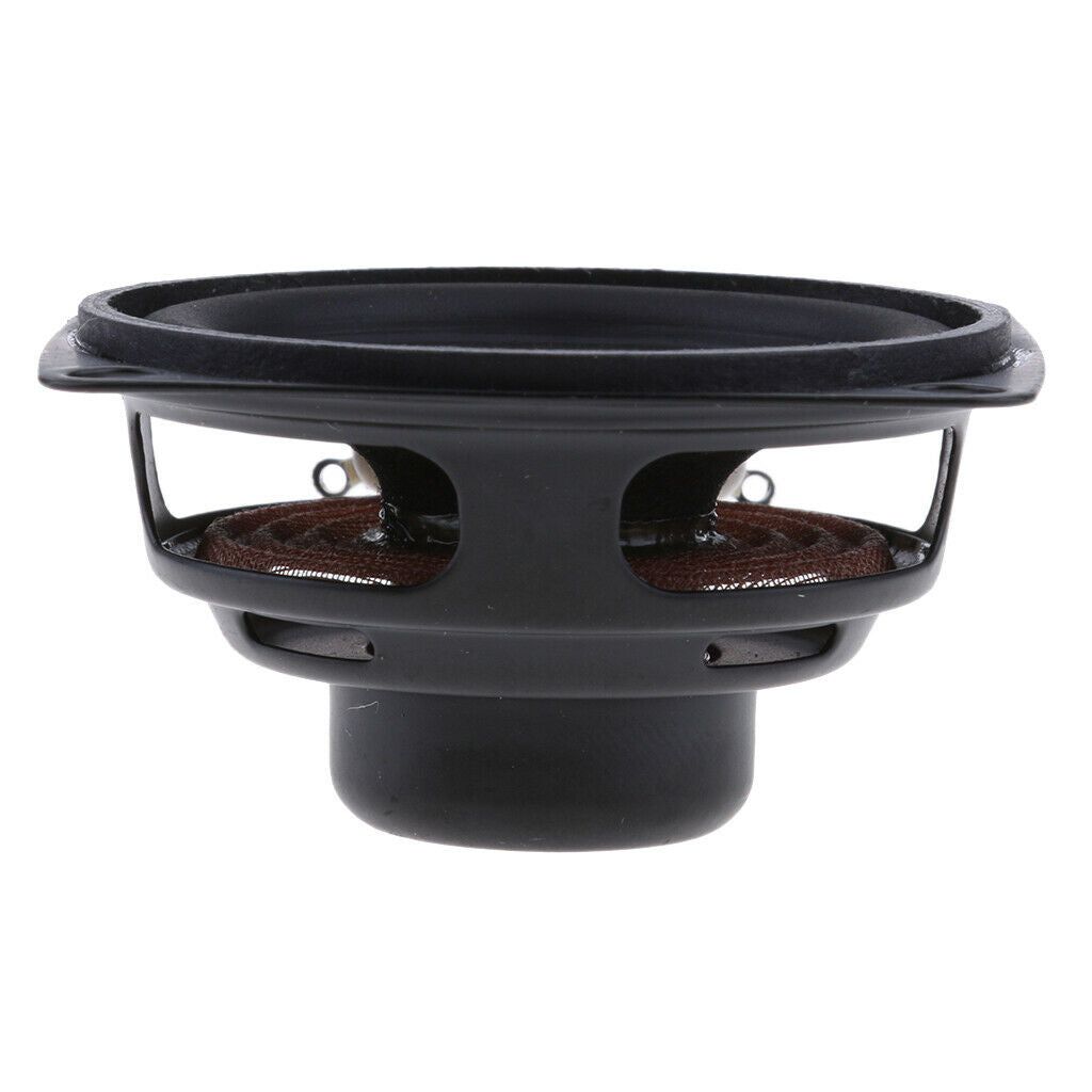 52mm 4Ohm 5W Full Range Audio Speaker Square Loudspeaker 16 Coil Rubber Edge