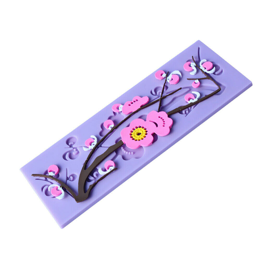 Silicone Mould Fondant Cake Decorating Chocolate Sugarcraft Baking Flower