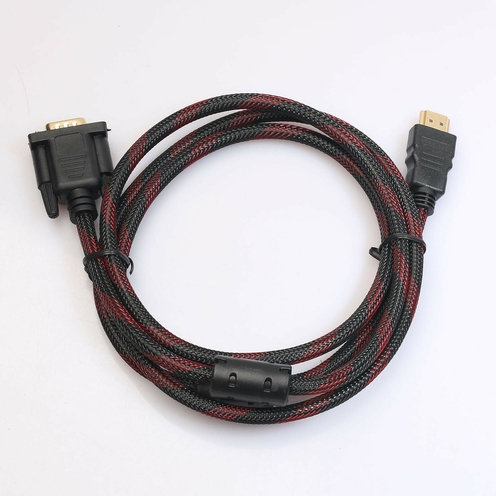1080p HDMI Male to VGA Male Adapter Converter Cable 15 Pin For PC HDTV DVD