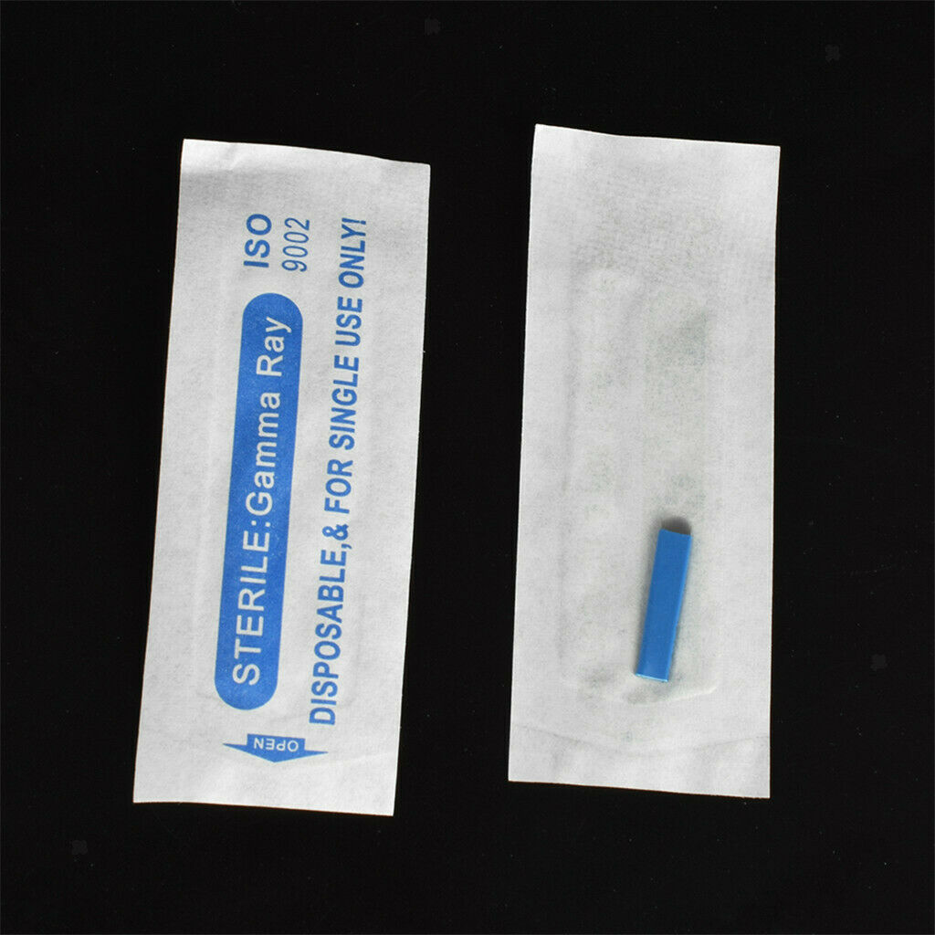 50 Pieces 18Pin U Permanent Makeup Eyebrow Tattoo Blade Microblading Needles