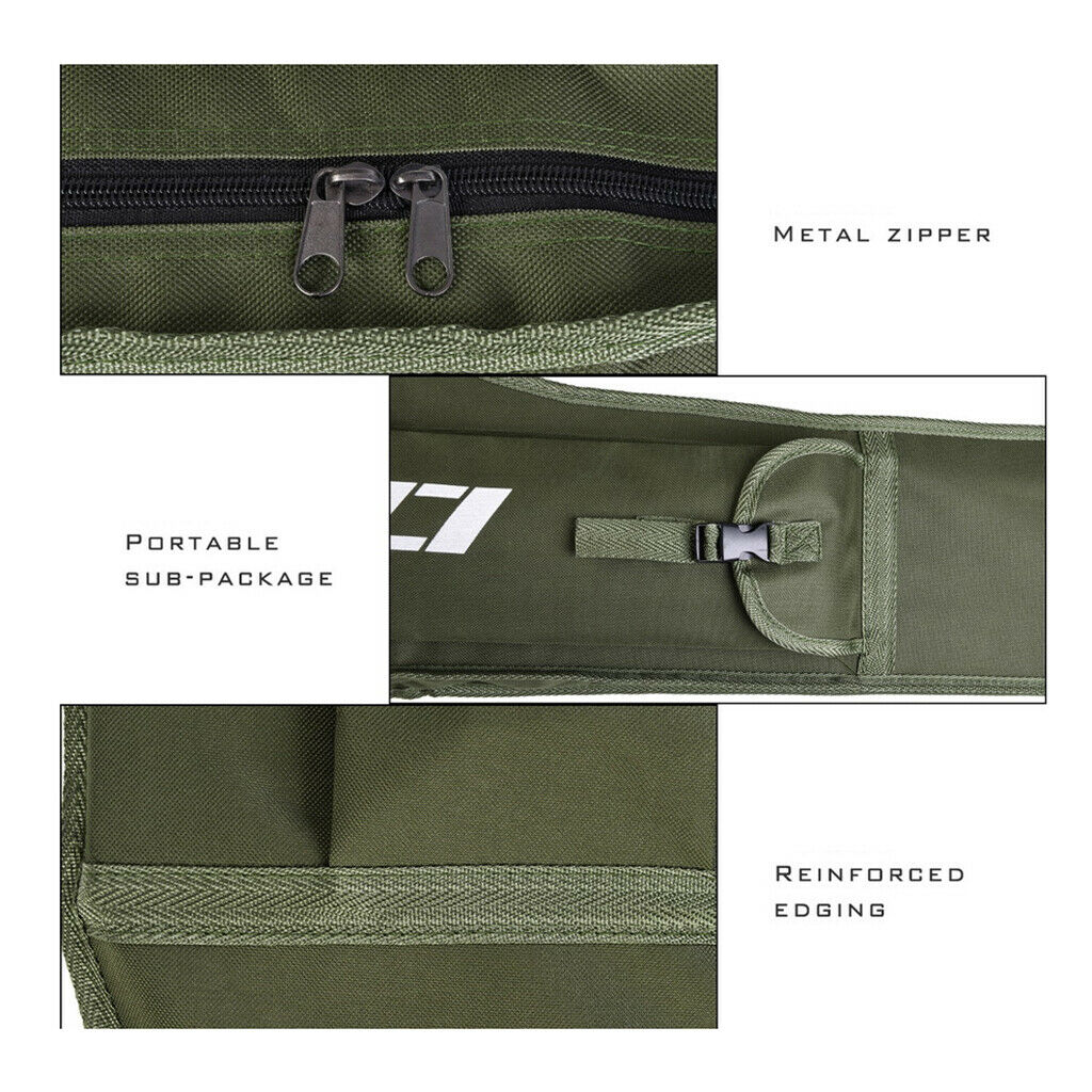120cm Fishing Rod Bag Large Capacity Polyester Tackle Case Shoulder Pouch