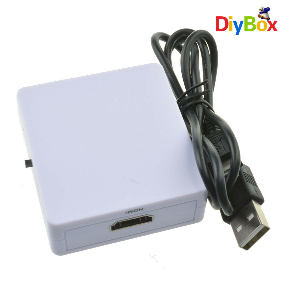For HDTV Mini Composite 1080P HDMI to RCA Audio Video AV CVBS Adapter Converter