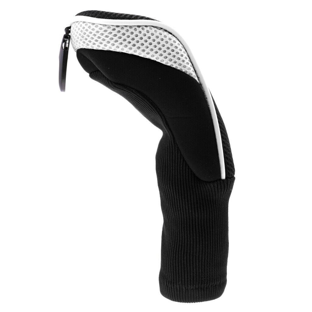 2 Pieces Golf Club Hybrids Head Covers Neoprene Iron Wood UT Cover Protect Case