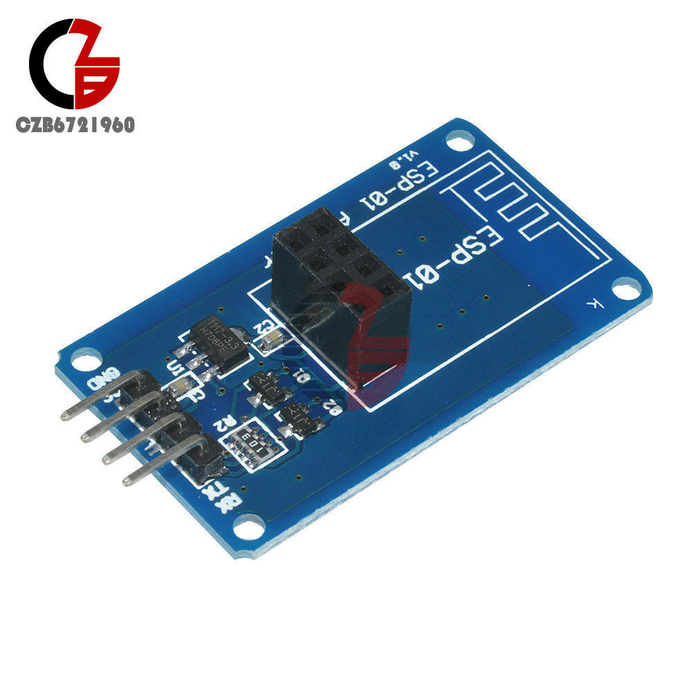 ESP8266 Serial WiFi Wireless ESP01 Adapter Module 3.3V 5V Compatible For Arduino