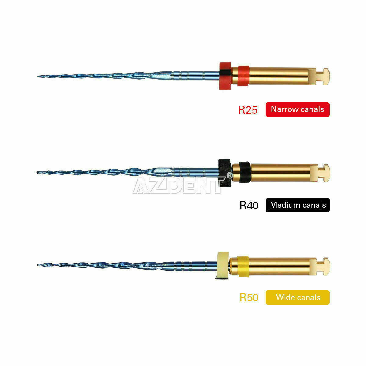 10X Dental One File Reciprocating Endodontic Root Canal Niti Endo Heat Activated