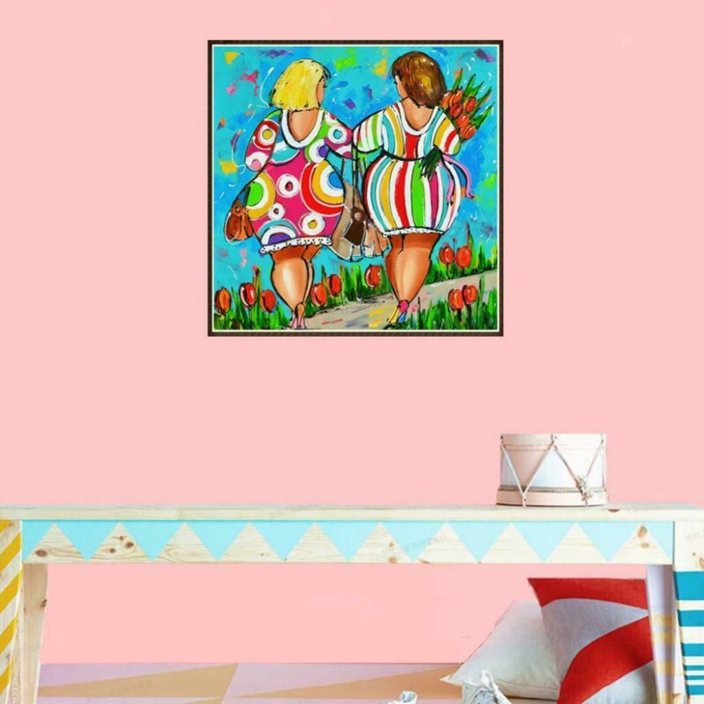 DIY 5D Diamond Painting Kit Girls Embroidery Cross Stitch Home Decor Gift