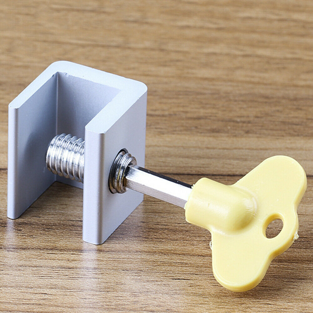 1PC Door Window Track Limiter Sliding Window Security Anti-theft Lock Safety