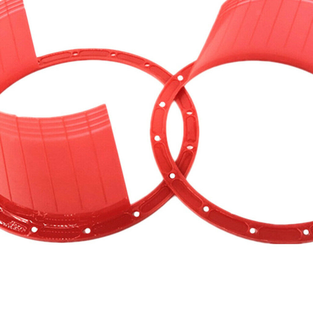 Pack of 2 Replacement 6.5'' Car Auto Speaker Waterproof Cover Horn Plastic