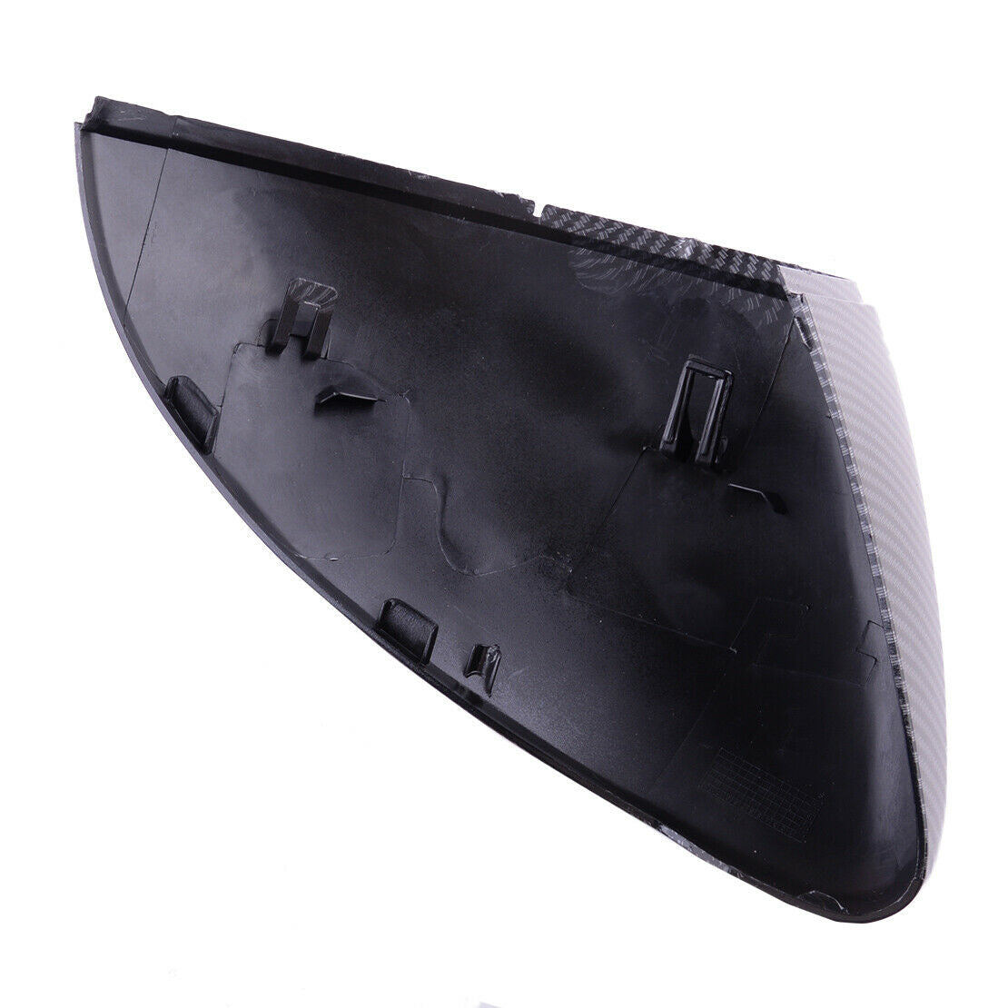 Carbon Fiber Style Side Door Mirror Cover Cap Fit for VW MK7 Golf GTI 2015-2018