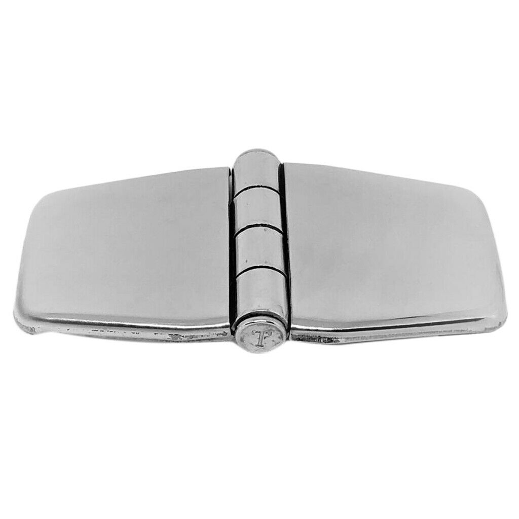 Marine Grade 316 Stainless Steel Door Hinge w/ Cover for Boats RV Horsebox