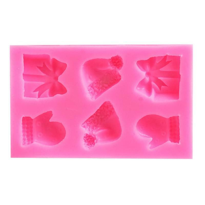 Fondant Making Tray Silicone Material Mold Making Candys Gelatin Cupcake Toppers
