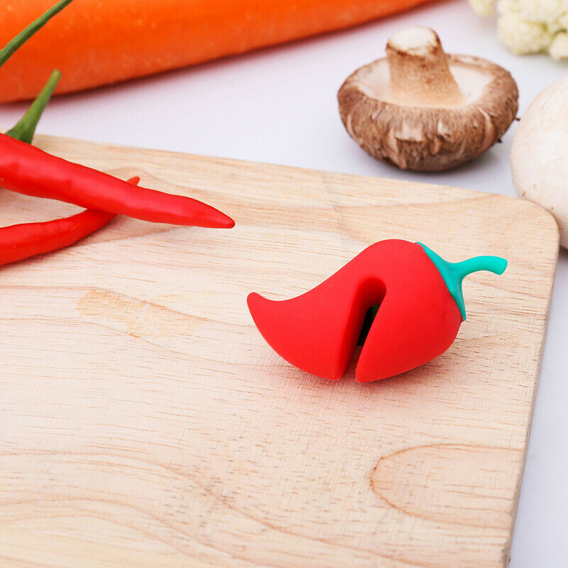 Cute Pot Clip chili Pan Cover Anti-overflow Rack Prevent Overflow Lid Hol.l8