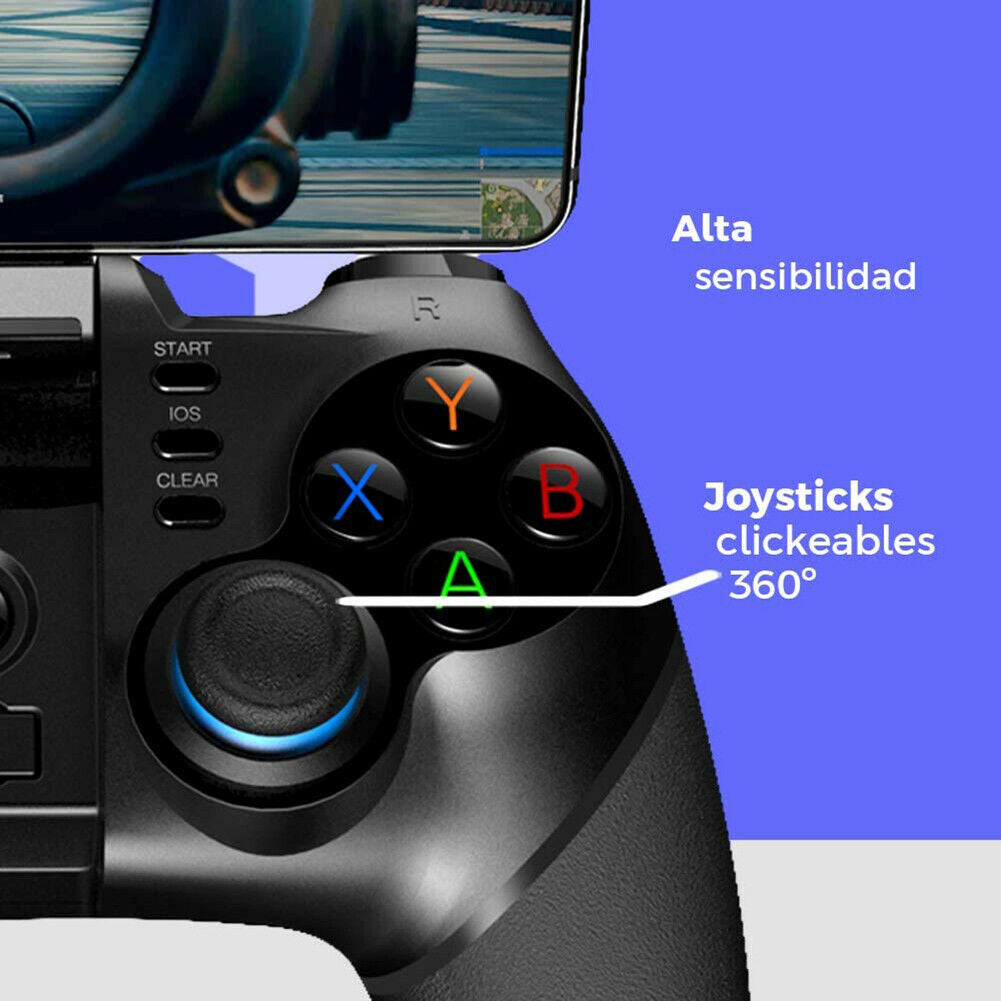 2.4GHz Bluetooth-compatible Controller Smart TV PC Phone Wireless Gamepad J @