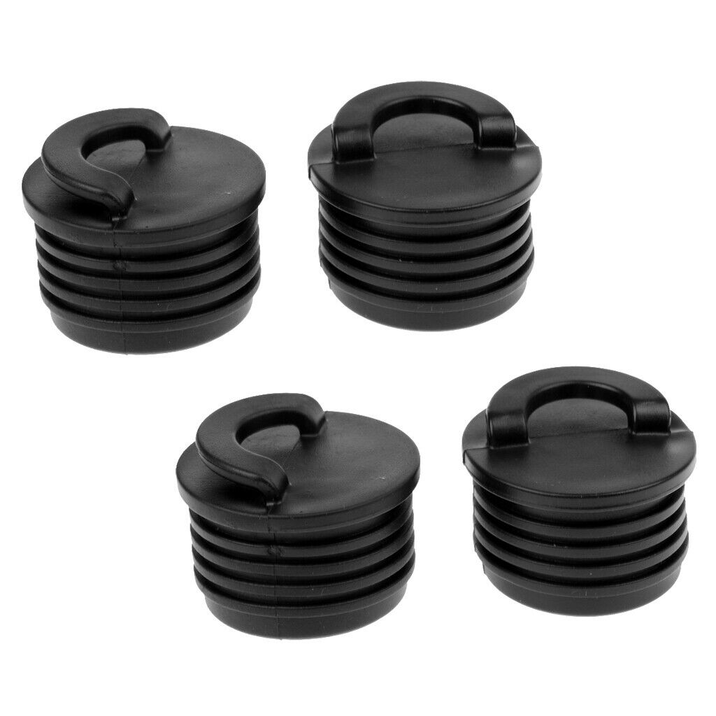 4x Plastic Marine Boat Kayak Scupper Stopper Bungs Holes Plugs Accessories