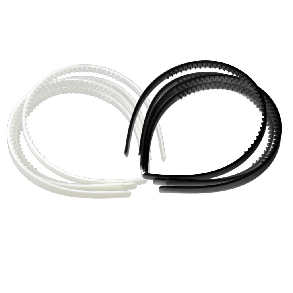 10pcs Plastic Headband Hair Hoop Ornament