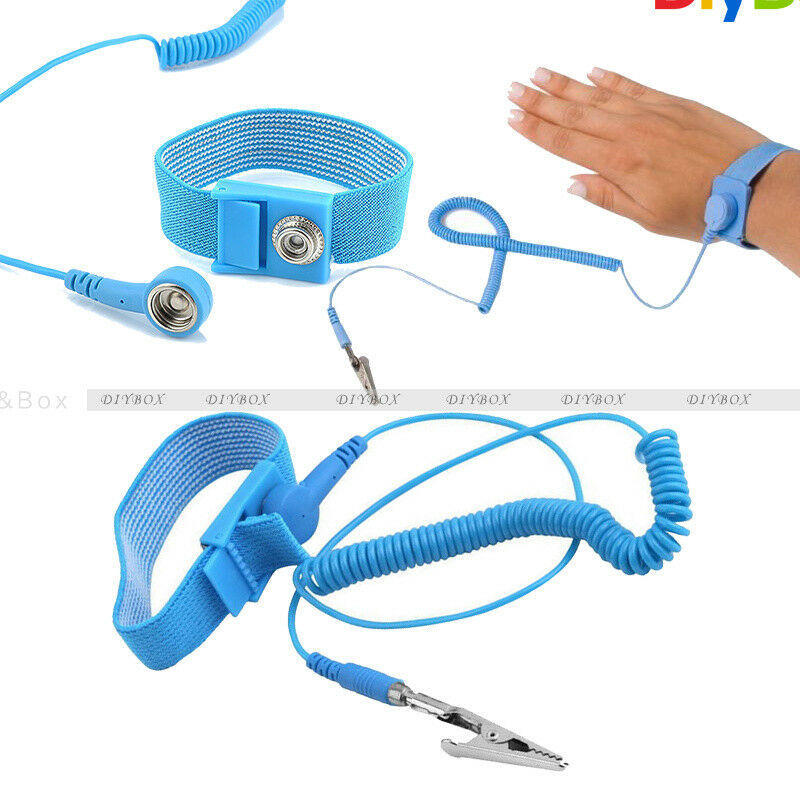 Anti Static ESD Wrist Strap Wire Band Grounding Prevent Static Shock Antistatic