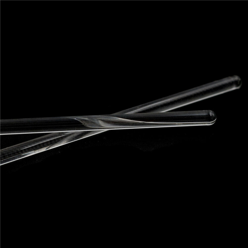 2pcs Lab Use Stir Glass Stirring Rod Laboratory Tool 6*200mm HbRMAU