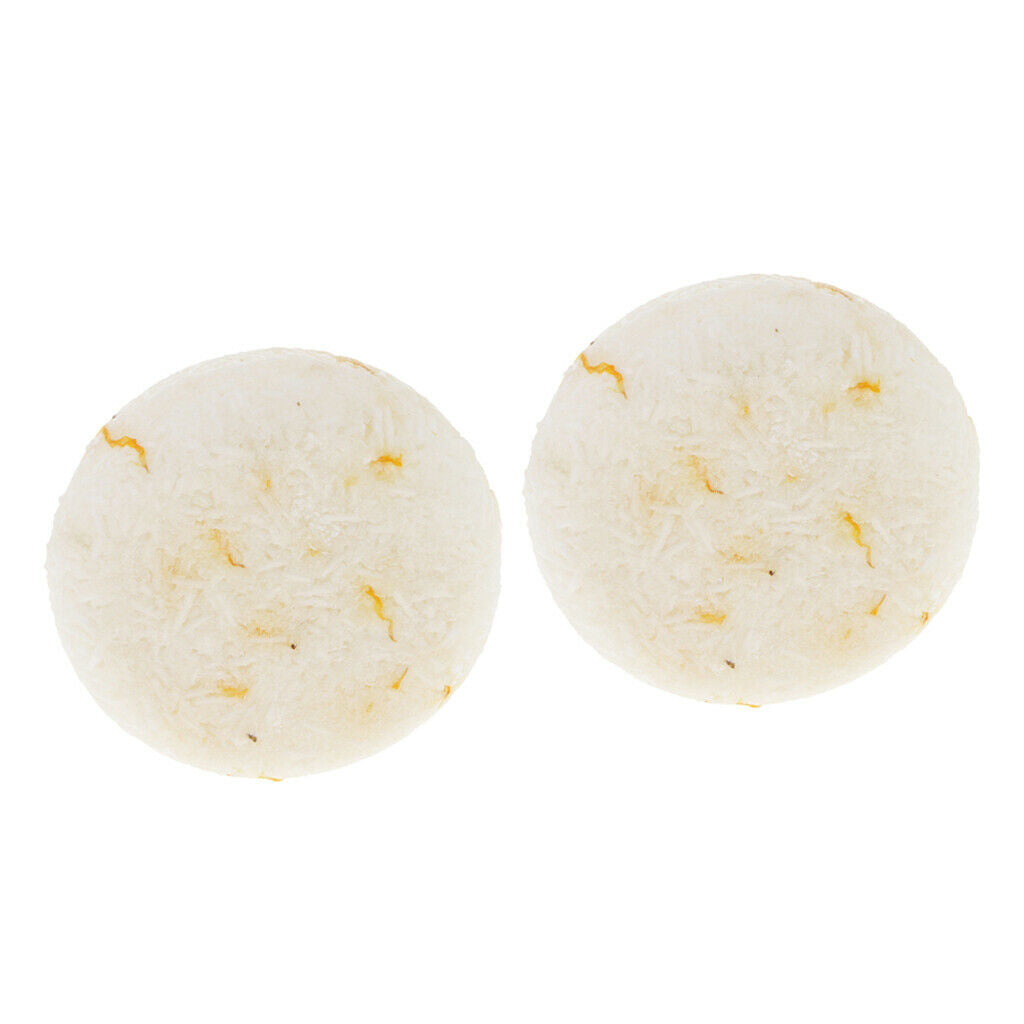 2x 55g Handmade Hair Shampoo Soap Natural Dry Hair Care Wash Soap Calendula