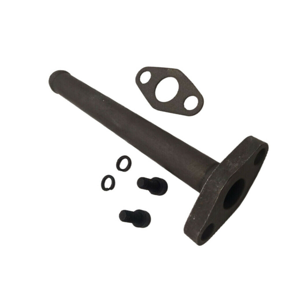 For Garrett GT32 GT42 GT40 T4 Holset Cummins Turbo Oil Drain Flange Kit Black