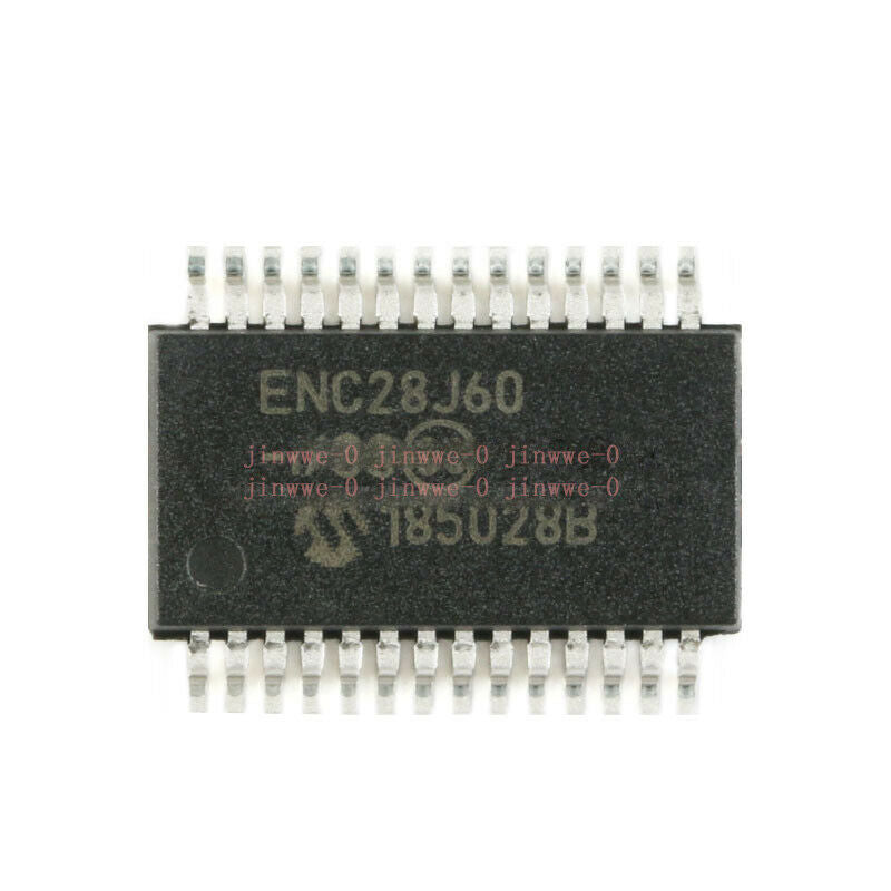 1pcs SMD ENC28J60/SS IC ENC28J60 Ethernet controller 8KB RAM SSOP-28
