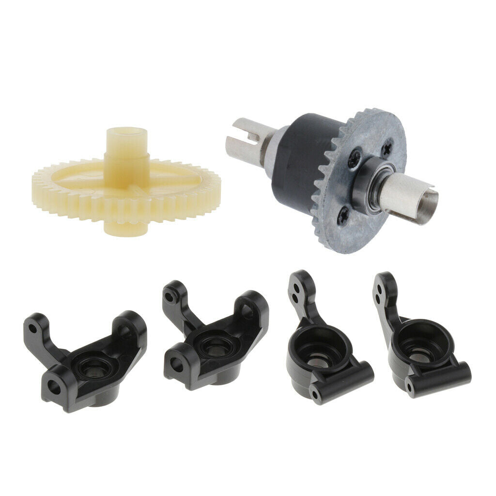 1/14 RC Car Stub Axle Carriers & Diff Main Gear for Wltoys 144001 RC Car