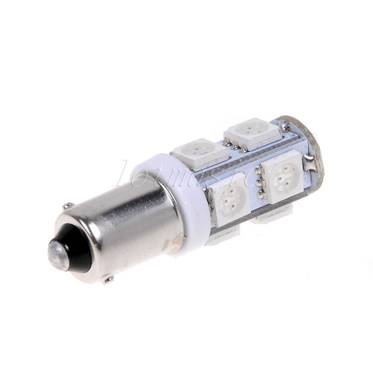 Bright RED and White 12v LED Instrument Panel BA9S 5050 9SMD
