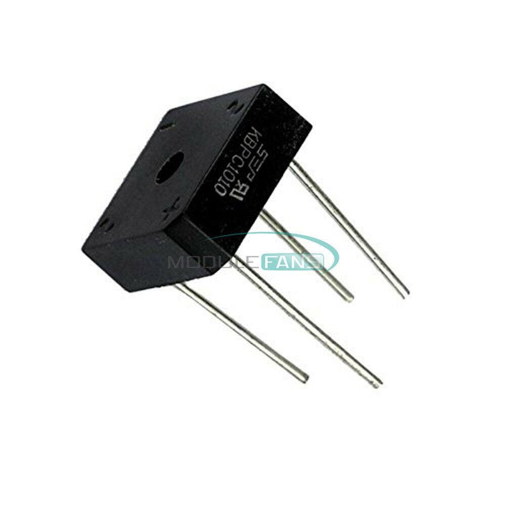 5PCS Bridge Rectifier KBPC1010 KBPC-1010 10A 1000V NEW