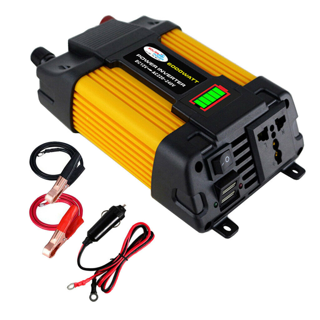 Car Power Inverter Solar Converter Modified Wave for Car RV Universal 4000W