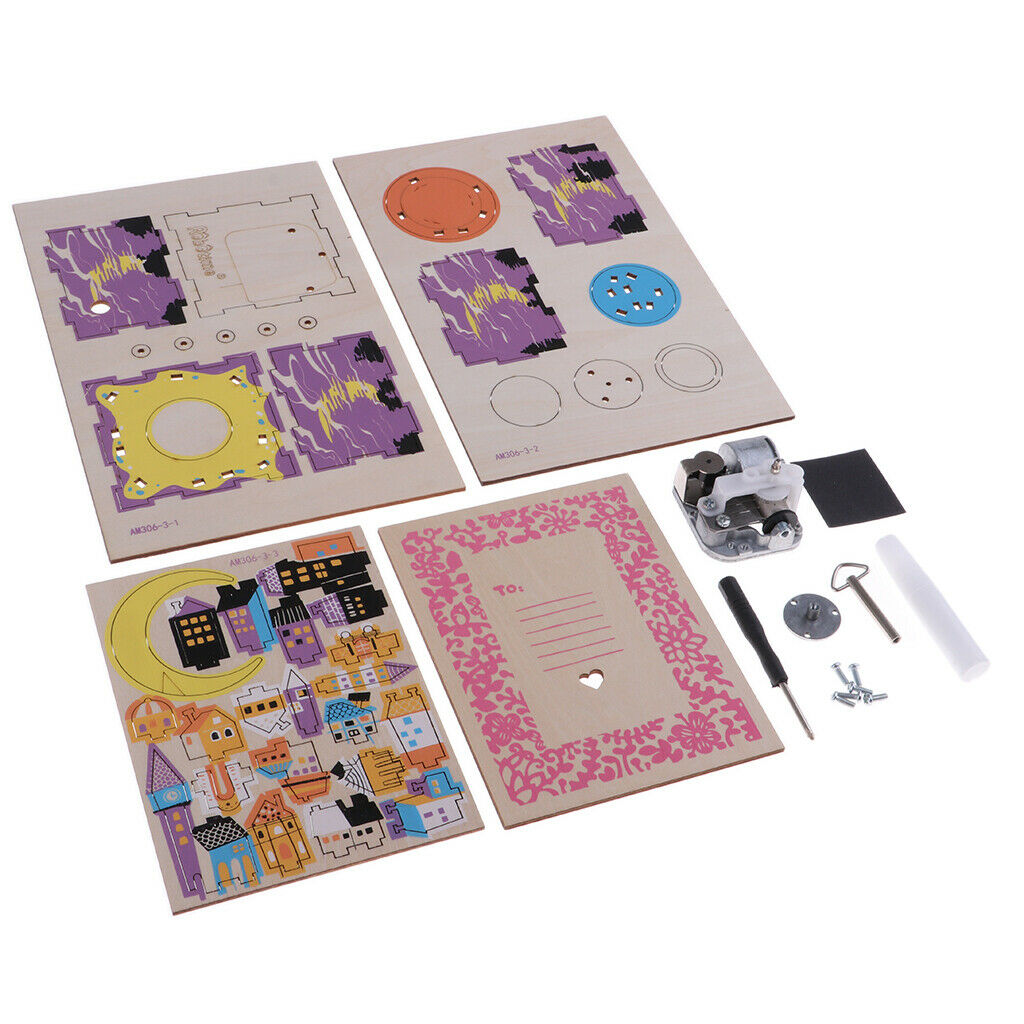 Best Gift Toys Puzzle Music Box Assembly for Adults & Kids Gift