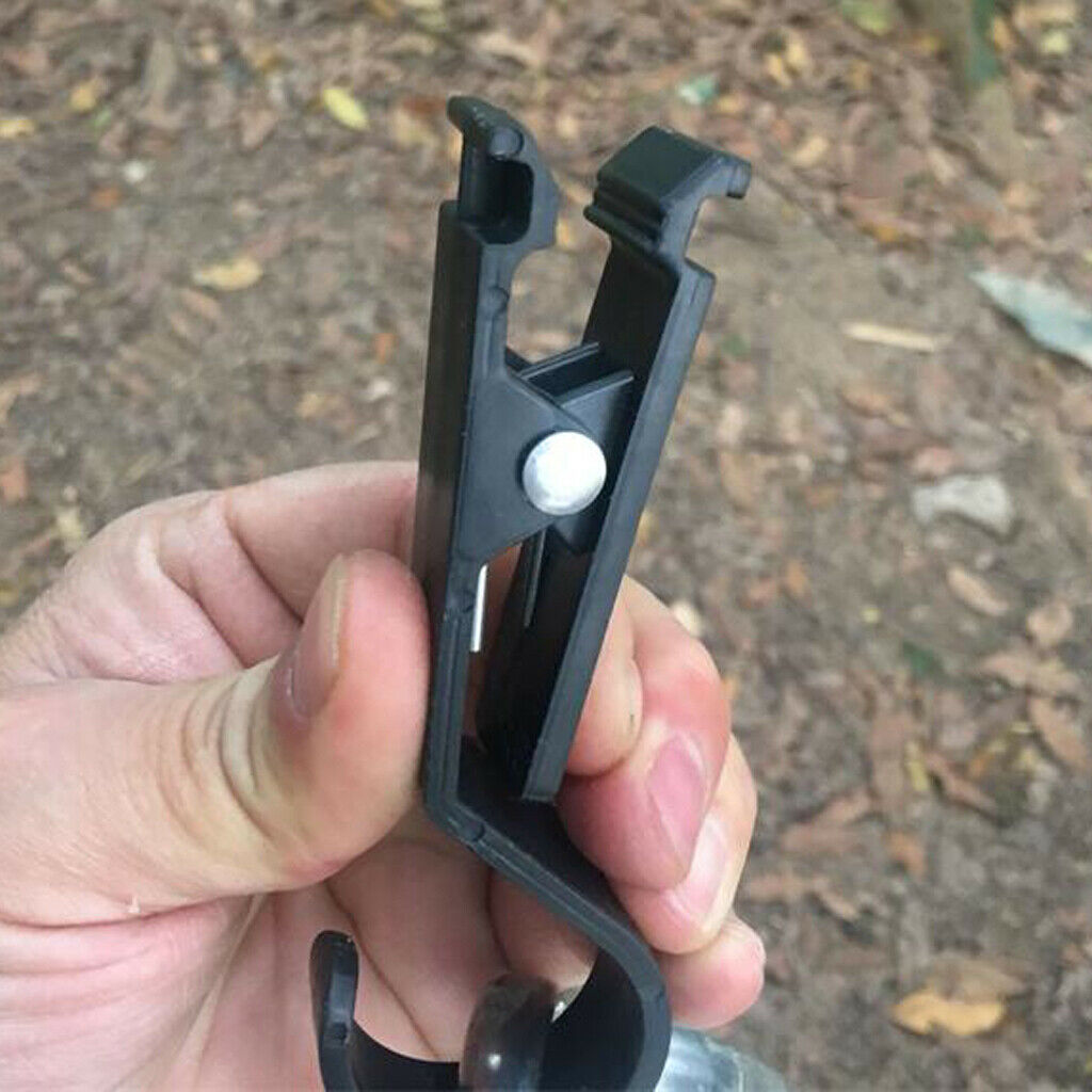 4 Packs Outdoor Multifunction Awning Tent Clips Hanging Hooks for Camping