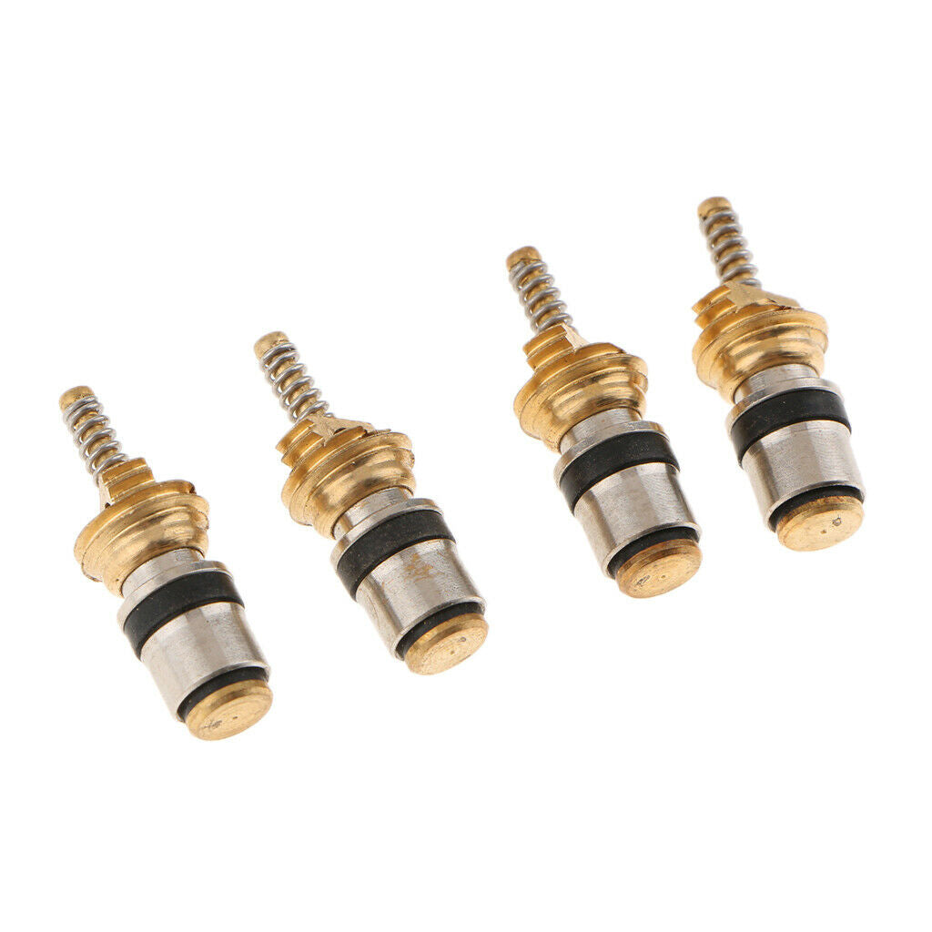 4x Car Air Conditioning Valve Stem Cores for Volvo Citroen Fukang Elysee