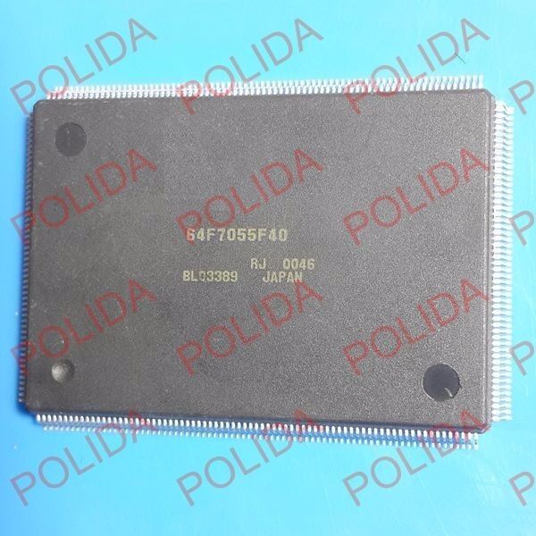 1PCS IC RENESAS/HITACHI PQFP-256(QFP-256) HD64F7055SF40K HD64F7055F40 64F7055F40