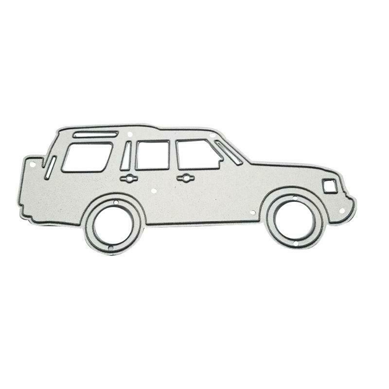 Car Metal Cutting Dies Stencil DIY Scrapbooking Album Paper Card Template Mold