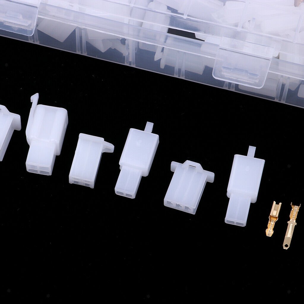 380Pack Terminals Assortment Kit 2 3 4 6 Way Automotive Connectors (40 Sets)