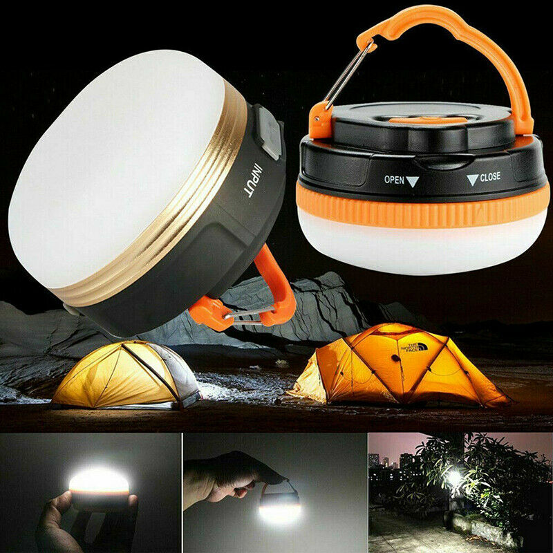 Emergency USB LED Camping Hiking Light Tent Lantern Super Bright Magnet Outdoor