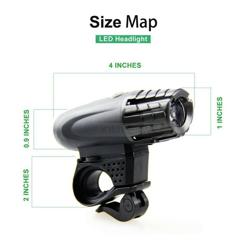 LED USB Rechargeable Bicycle Bike Tail Light Brake Rear Lamp 120 Lumens 650mAh