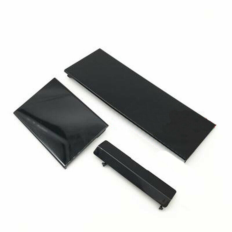 New Black Memory Card Door Slot Cover Lid 3 Parts for Nintendo Wii Console