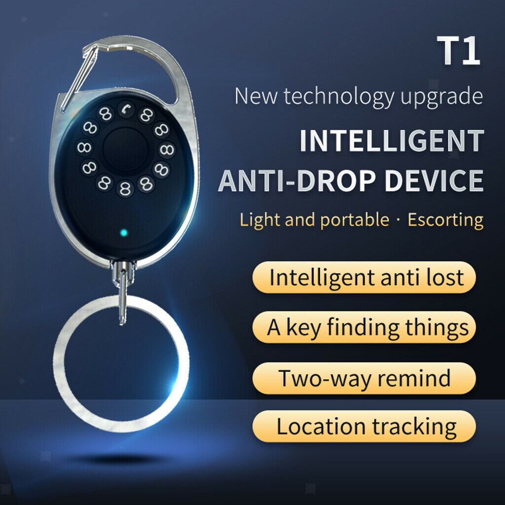 Anti-Lost Key Finder Device with App for Keys Purse Wallet Backpacks Luggage