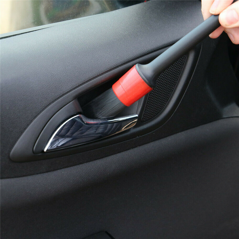 5X Car Auto Detailing Brush Interior & Exterior Cleaning Brushes Set 8.1 - 9inch