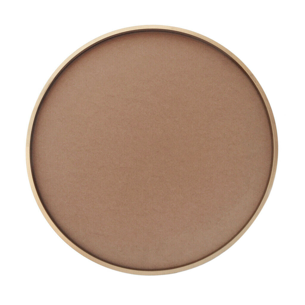 Plain Retro Round Artist Canvas Wooden Board Frame for Hanging Art Paintings