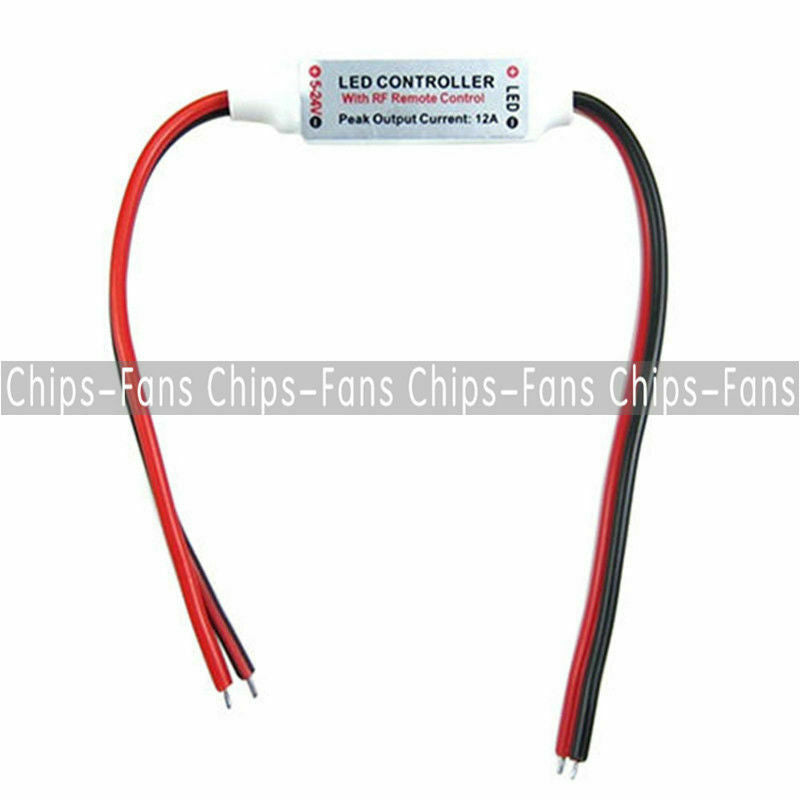 Mini 12V RF sans Fil Interrupteur Ã  Distance ContrÃ´leur Variateur pour LED Bande