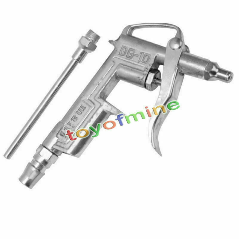 Air Compressor Dust Duster Trigger Handle 1/4" Compressed Nozzle Blow Gun DG-10