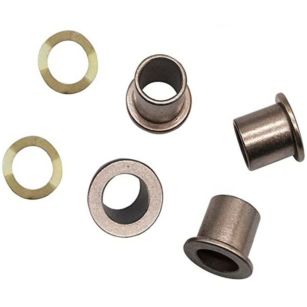 For Club Car Precedent Upper & Lower Steering Knuckle Bushings w/ Wave Washer