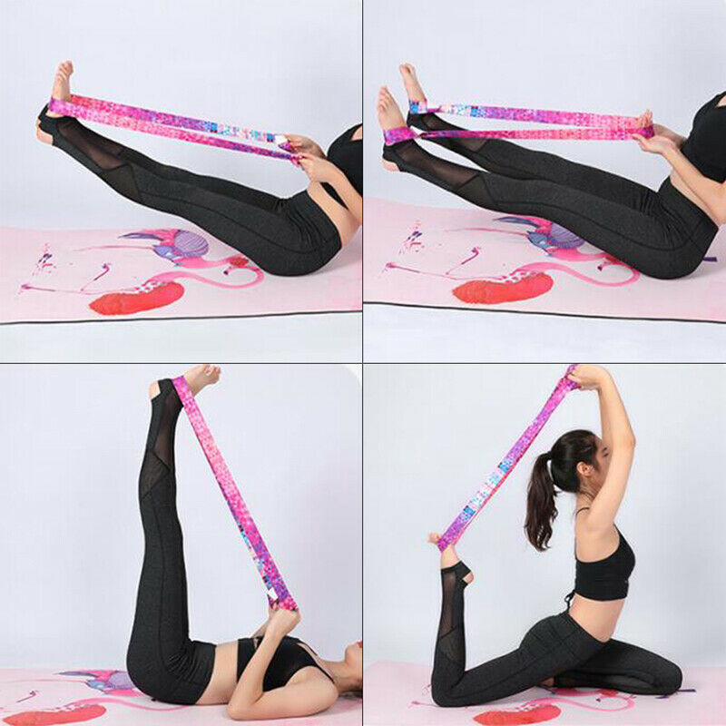 1PC Yoga Mat Strap Stretch Adjustable Yoga Mat Carrier Shoulder Strap Yog.l8