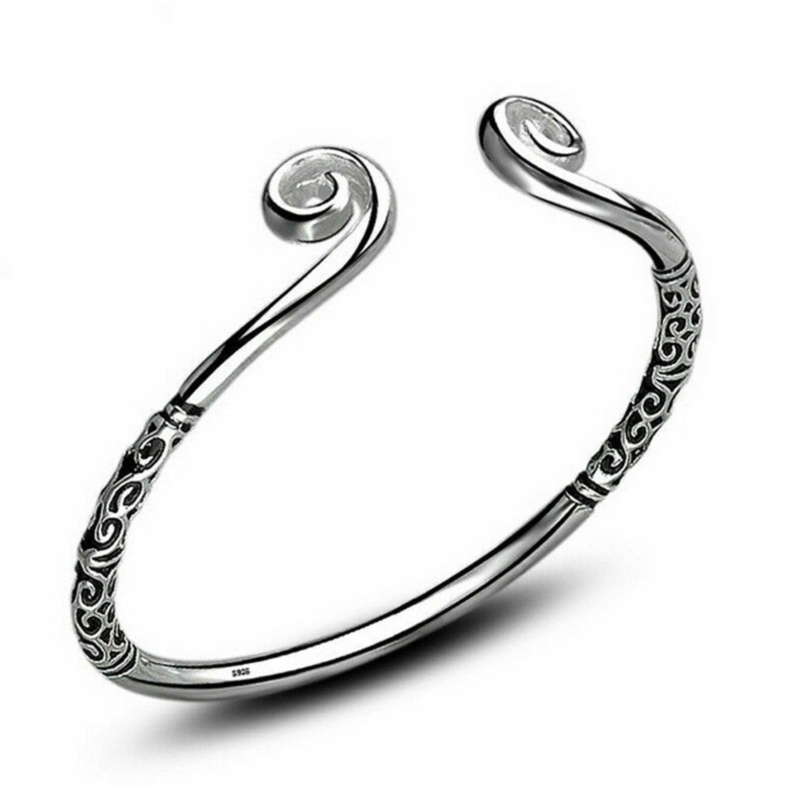 Man Bangle Hoop Jewelry Women Fashion Bracelet Cuff Sculpture Fashion